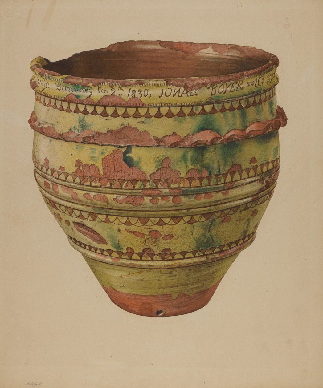 Ha det. German Jardiniere, ca. 1939. av Giacinto Capelli