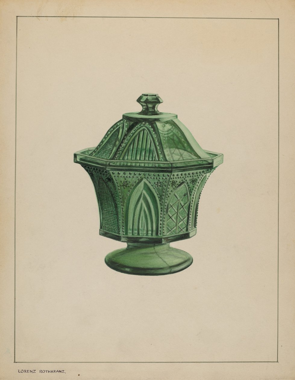sukkerbolle, ca. 1937. av Giacinto Capelli