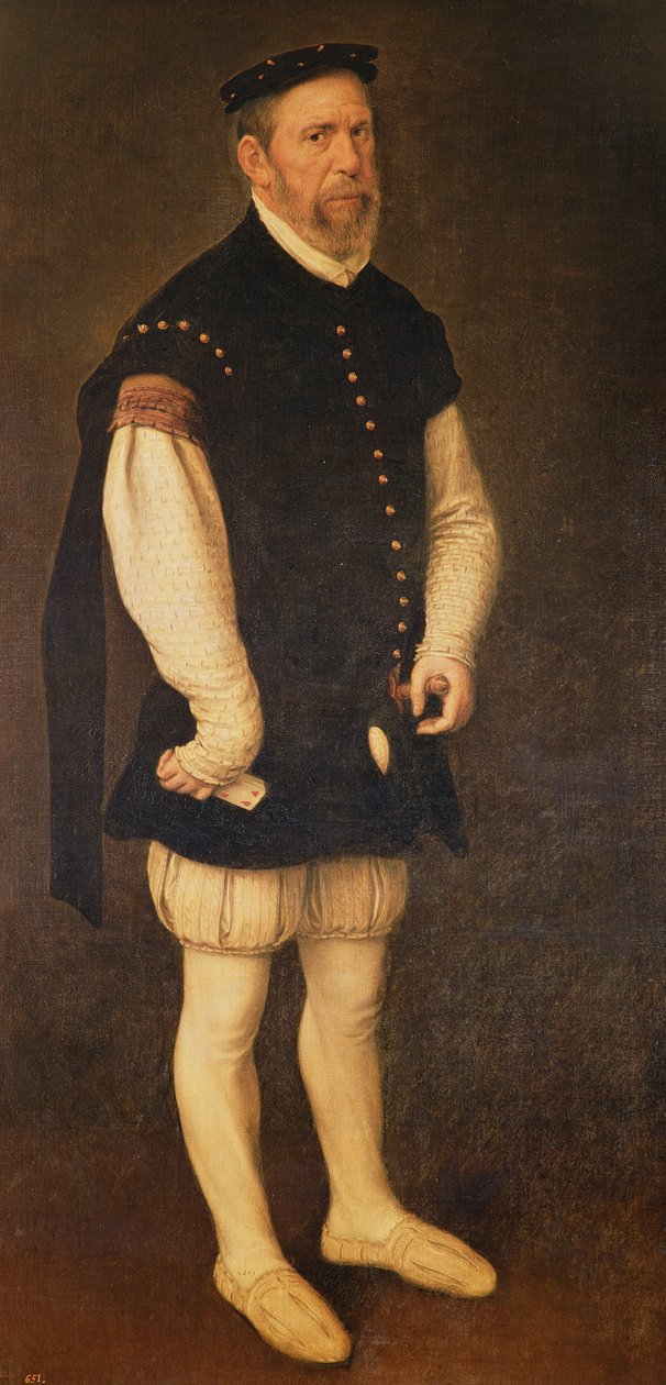 Perejon, narr for greven av Benavente og hertugen av Alba, ca. 1559-61 av Giacomo Antonio Moro