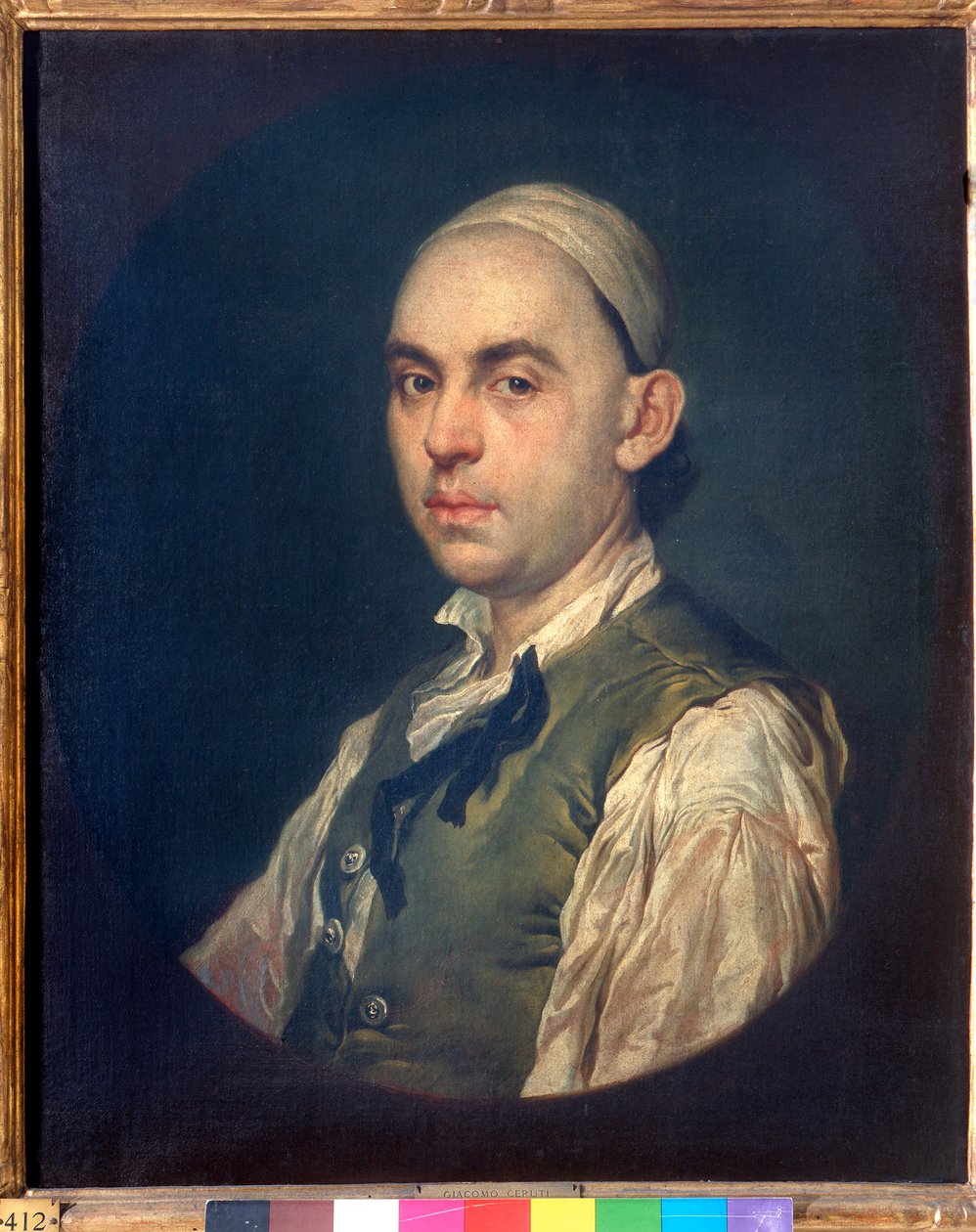 Portrett av en mann av Giacomo Ceruti