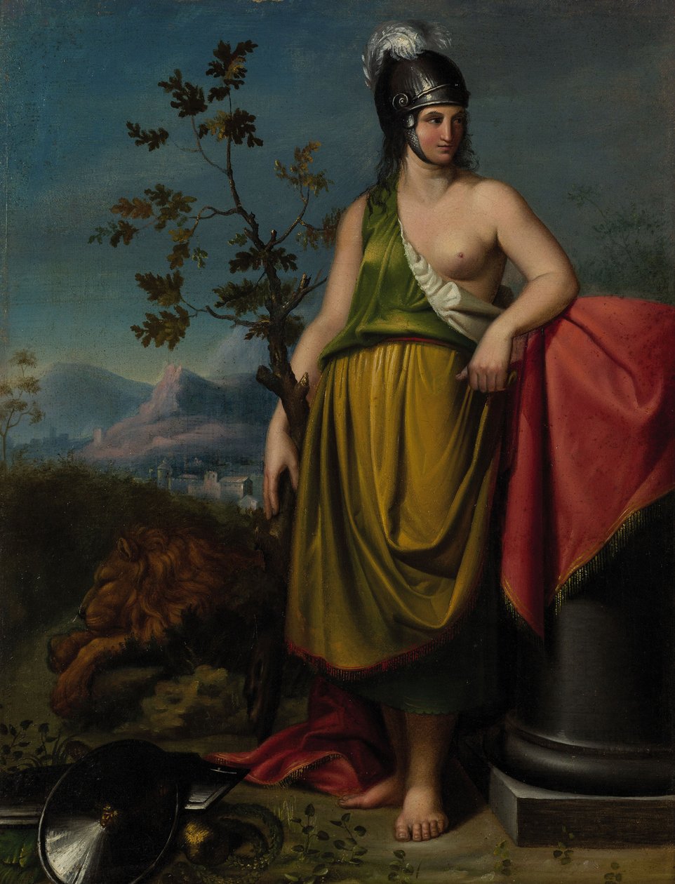 Allegori av Venezia. av Giacomo Casa