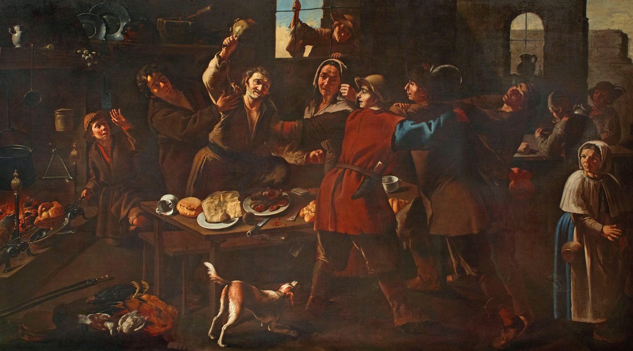 Bråket. av Giacomo Francesco Cipper