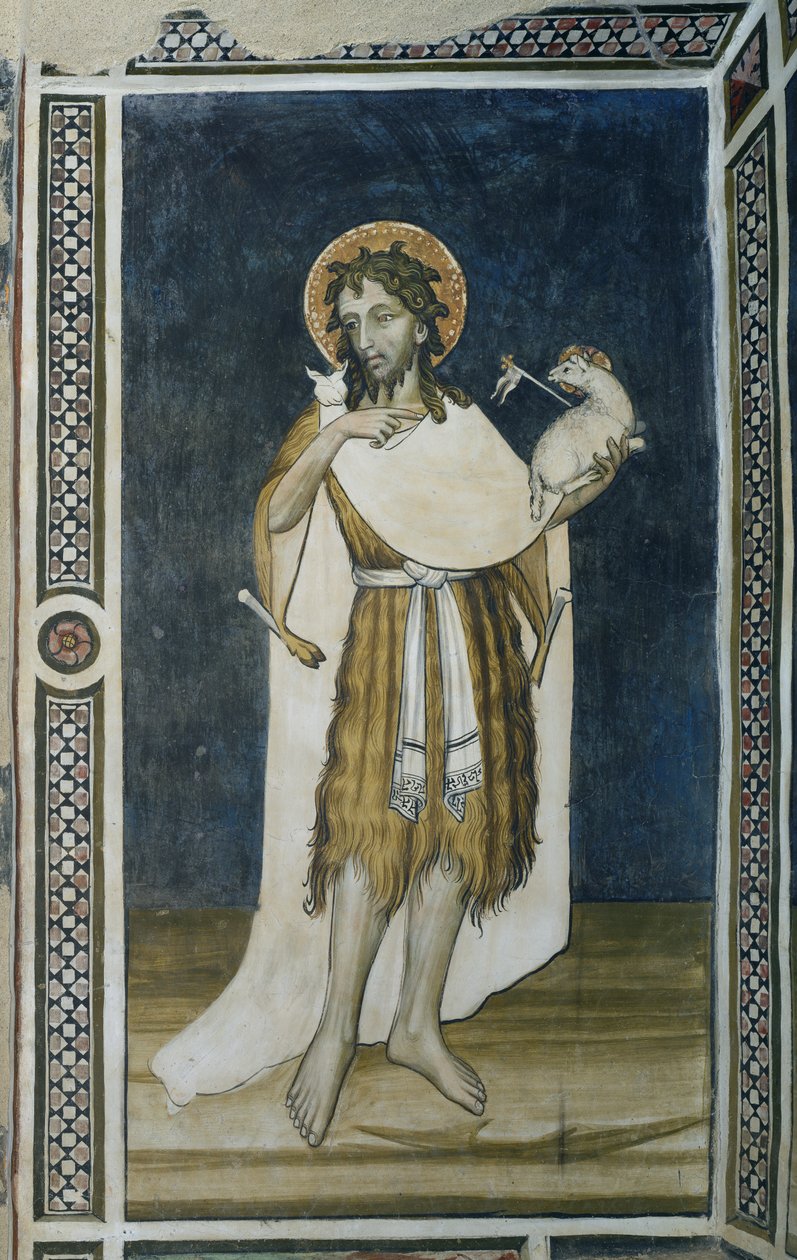 døperen Johannes av Giacomo Jaquerio
