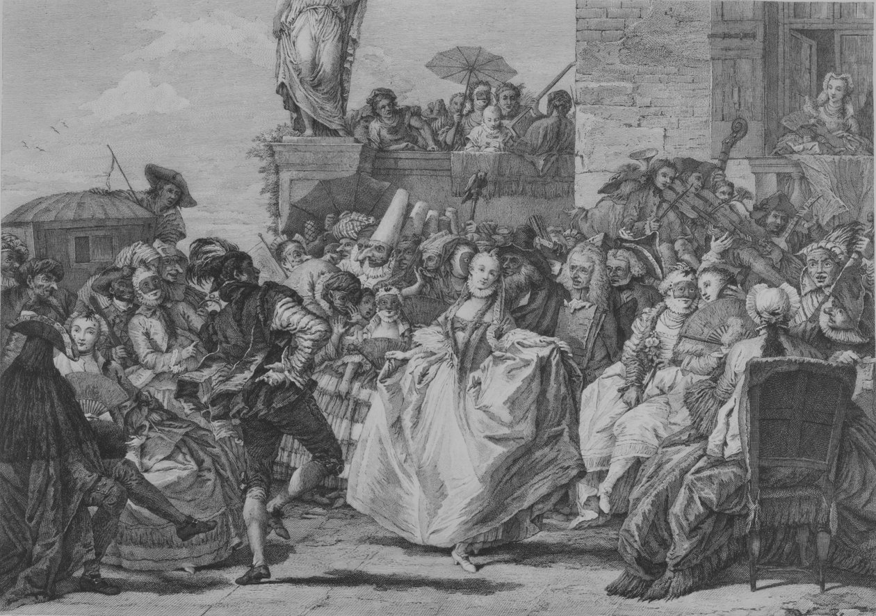 Menuetten, 1765. av Giacomo Leonardis