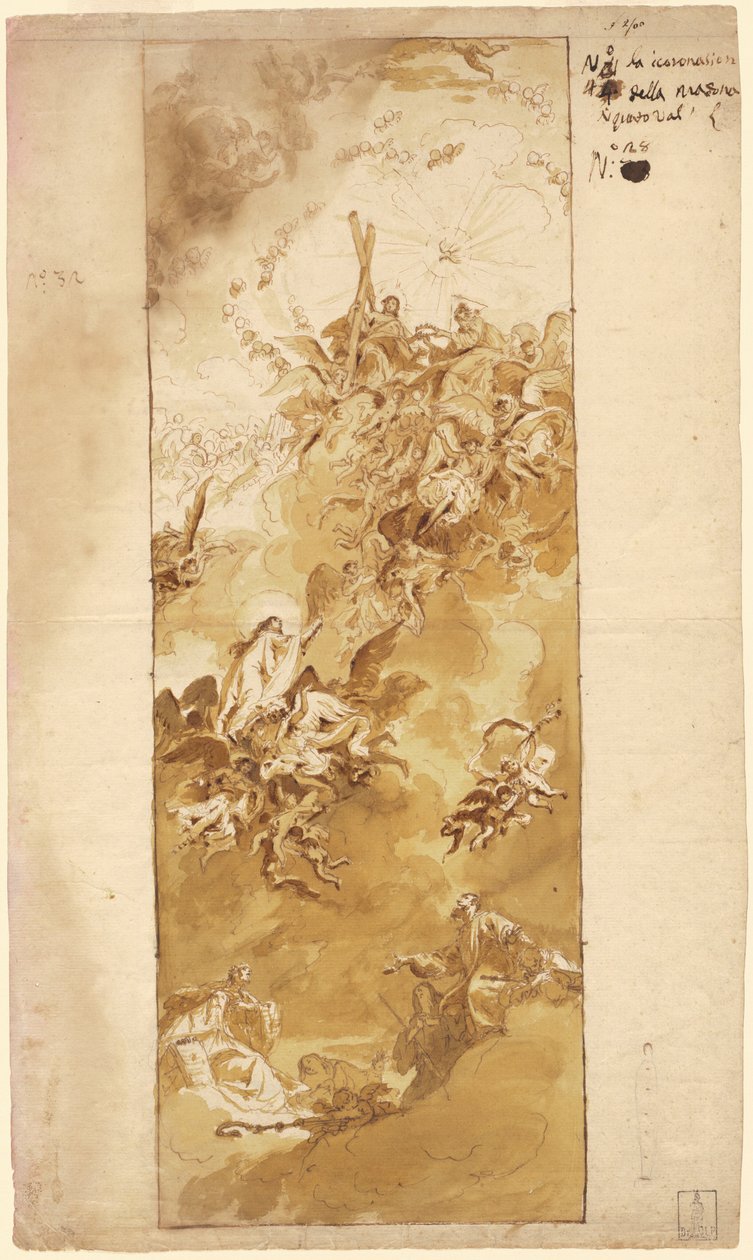 Jomfruens antagelse av Giambattista Canal