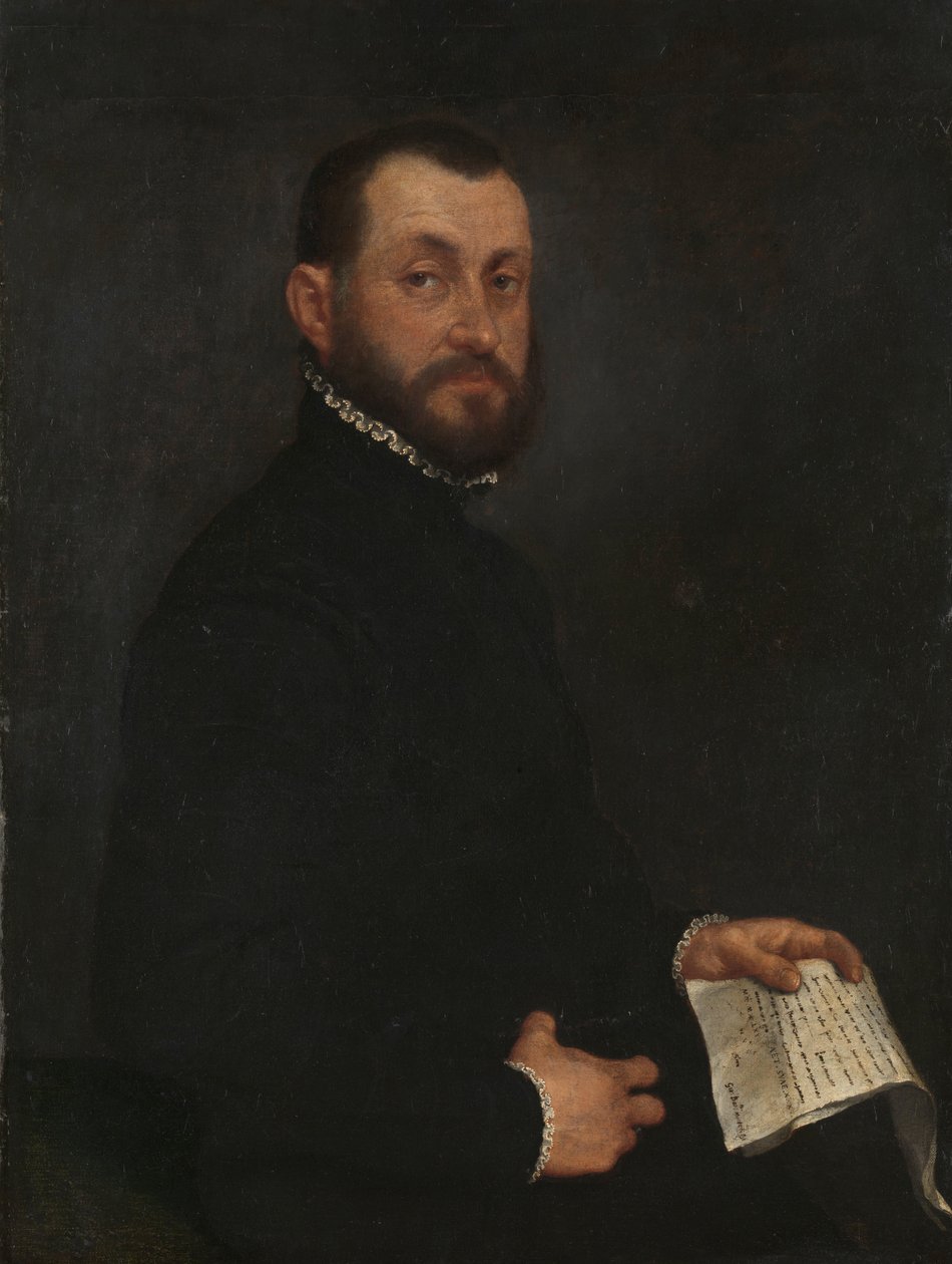 Portrett av en mann av Giambattista Moroni