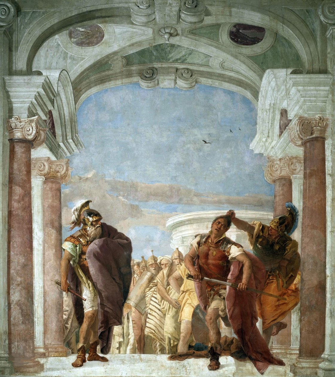 The Rage of Achilles, 1757. av Giambattista Tiepolo