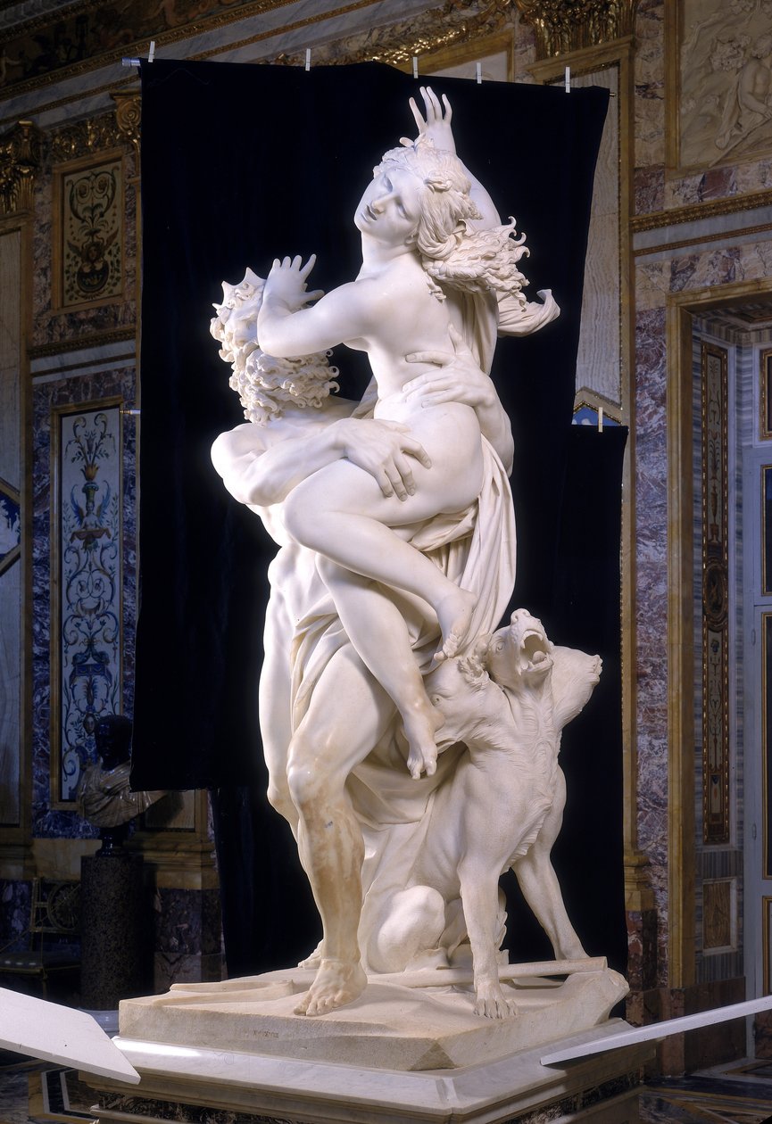 Voldtekt av proserpin av Gian Lorenzo Bernini