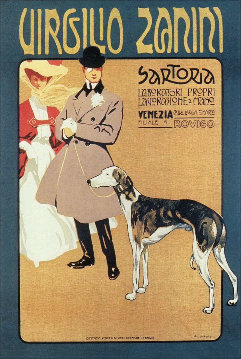 Virgilio Zanini Skreddersøm, 1900 av Gian Luciano Sormani