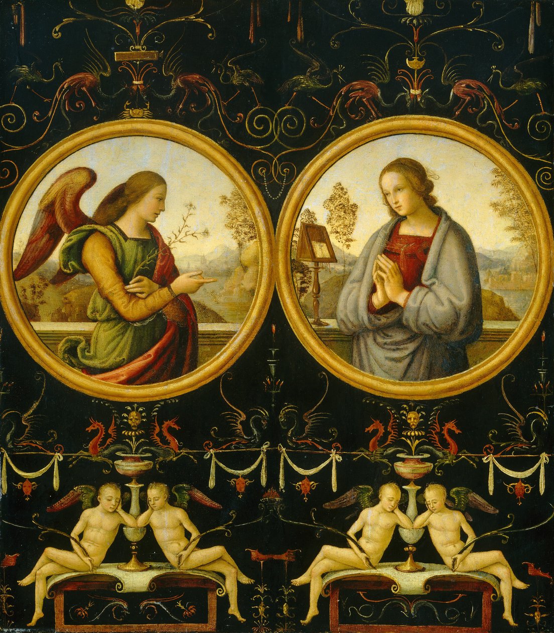 Kunngjøringen, 15101515. av Giannicola di Paolo