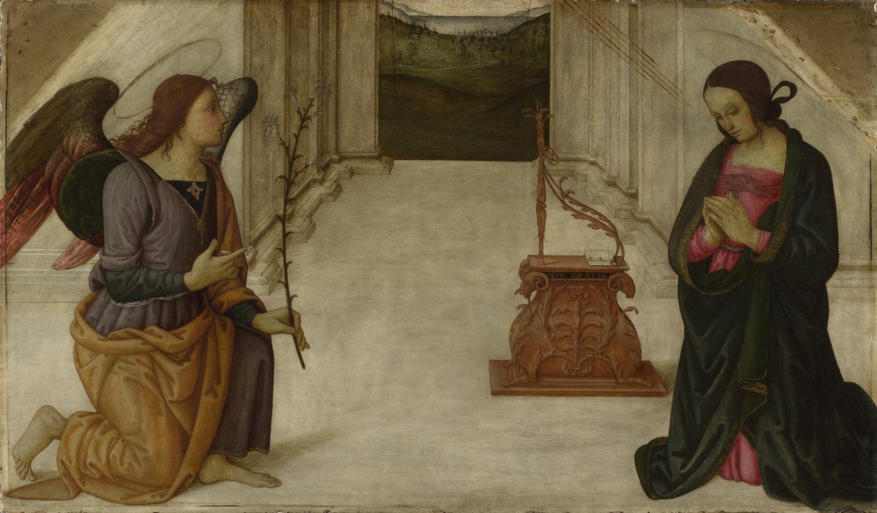 Bebudelsen, sent på 1400-tallet. av Giannicola di Paolo