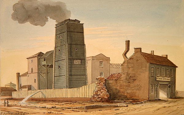 Utsikt over Clink Street Waterworks, Southwark av Gideon Yates