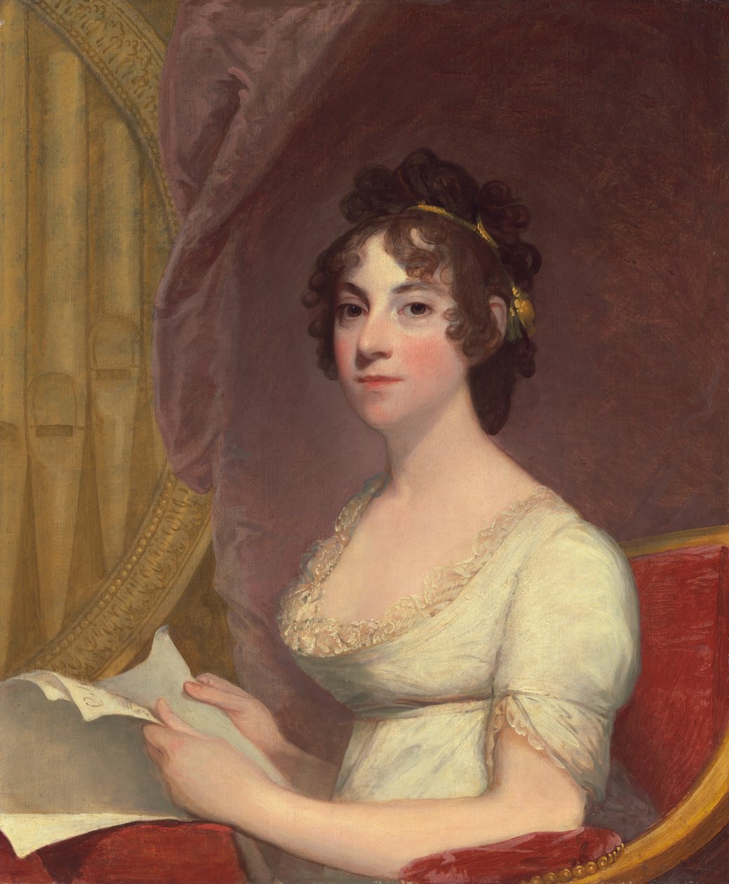 Anna Maria Brodeau Thornton (Mrs. William Thornton) av Gilbert Stuart