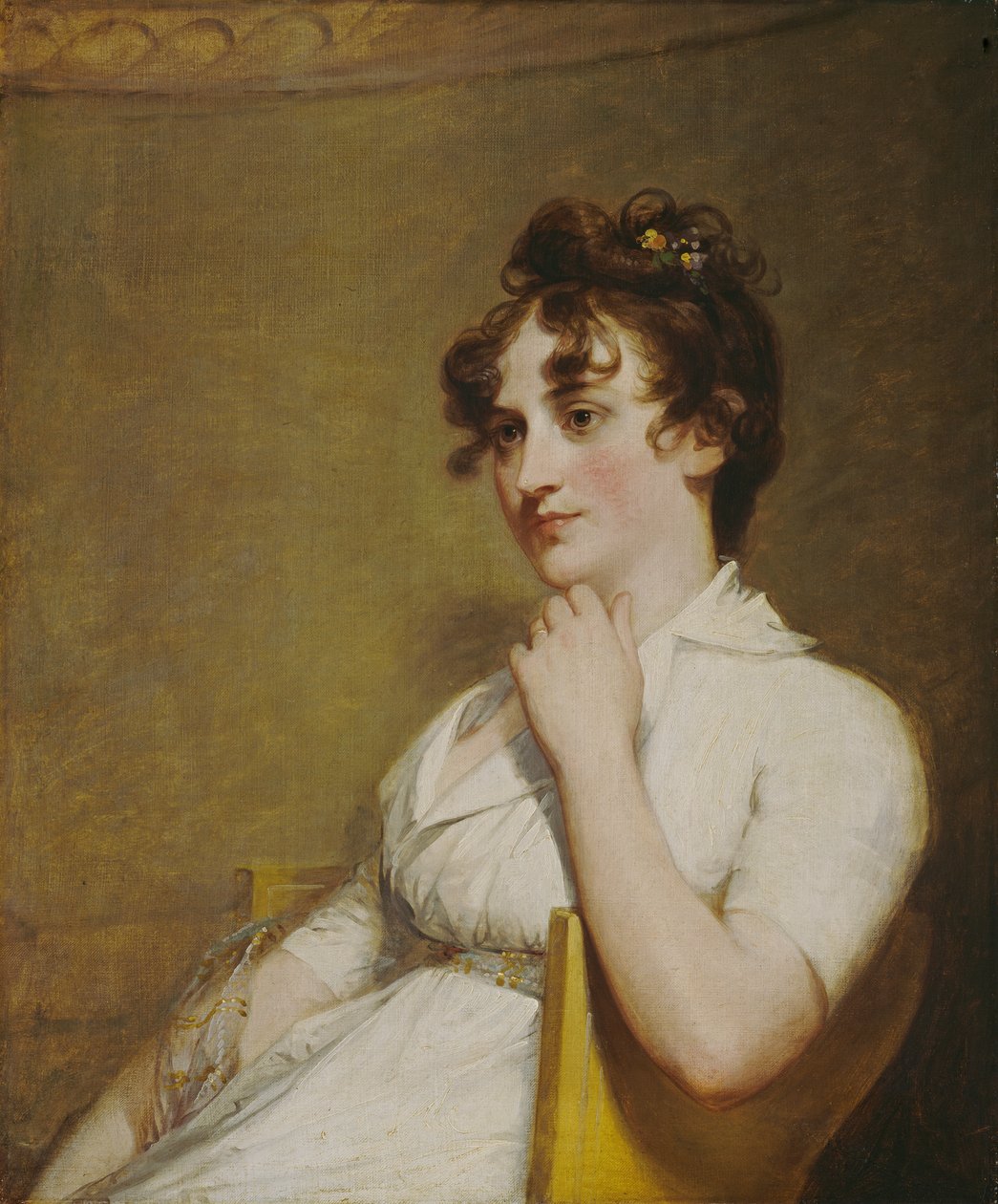 Eleanor Parke Custis Lewis (Mrs. Lawrence Lewis), 1804 av Gilbert Stuart
