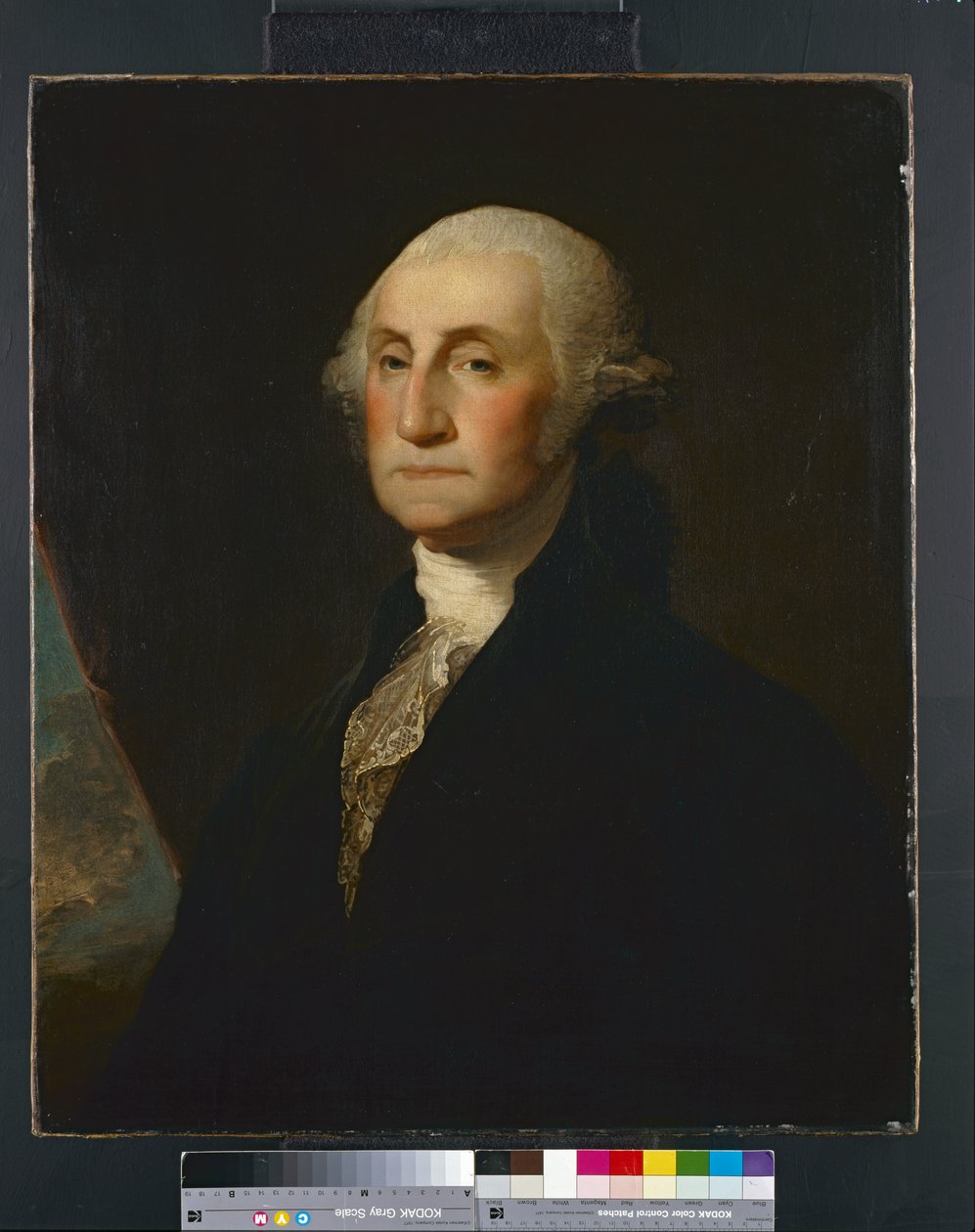 Portrett av George Washington, før 1801 av Gilbert Stuart