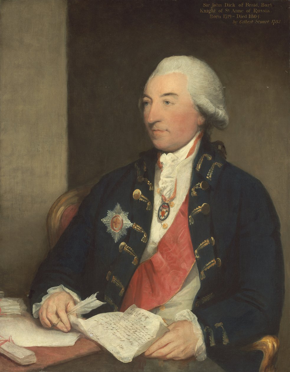 Sir John Dick, 1783 av Gilbert Stuart