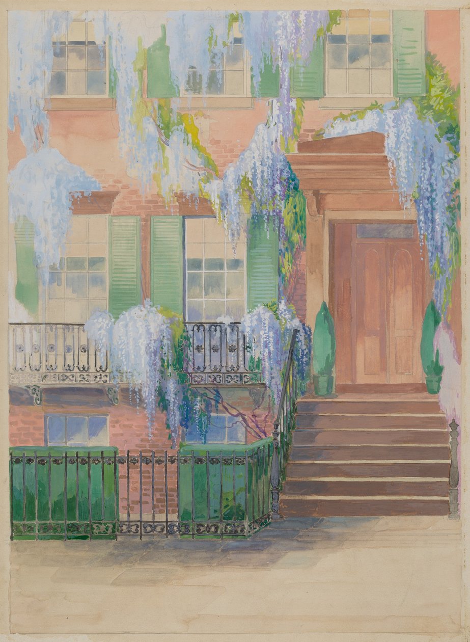 Byhagen, ca. 1936. av Gilbert Sackerman