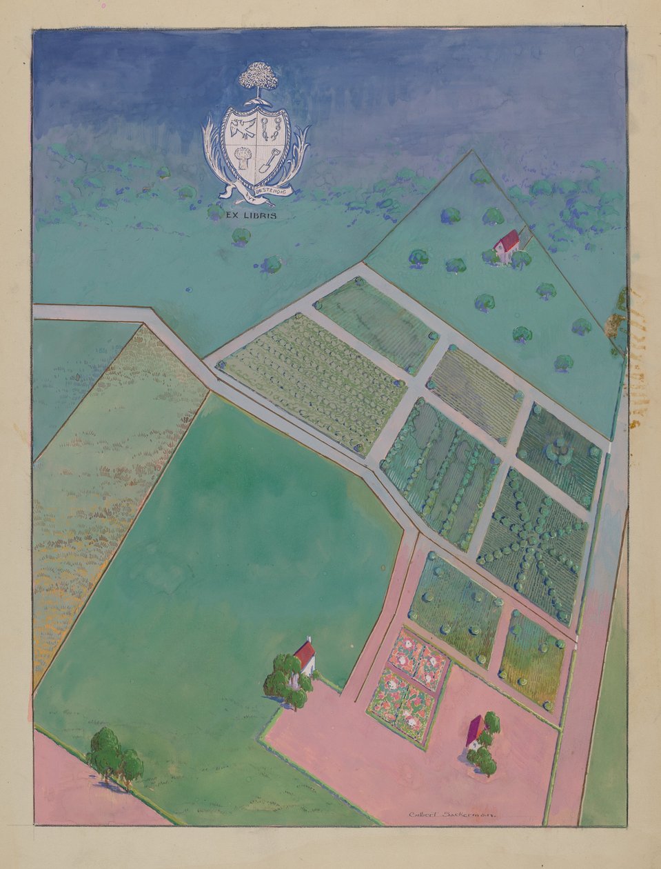 J. Dyckman Estate, ca. 1936. av Gilbert Sackerman