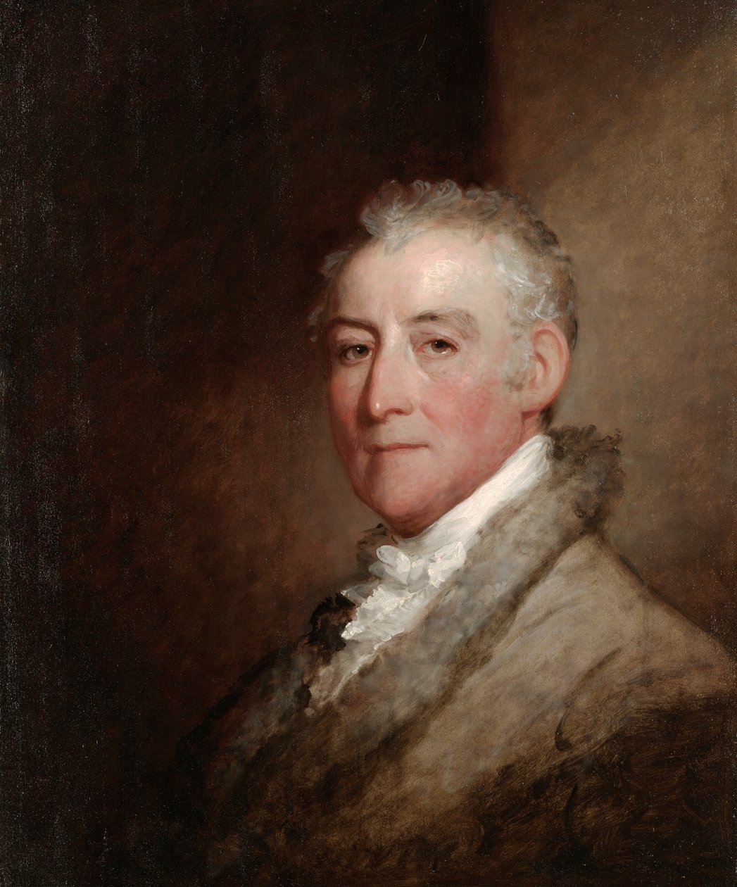 Oberst John Trumbull (1756-1843) av Gilbert Stuart