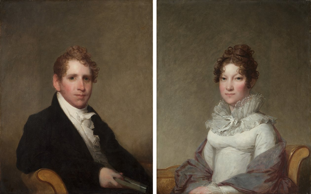 Dr. James Stuart; Mary Campbell Stuart av Gilbert Stuart