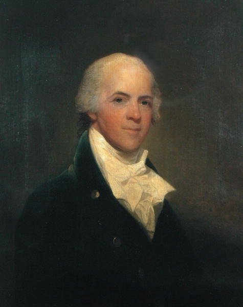George Logan (1753-1821) av Gilbert Stuart