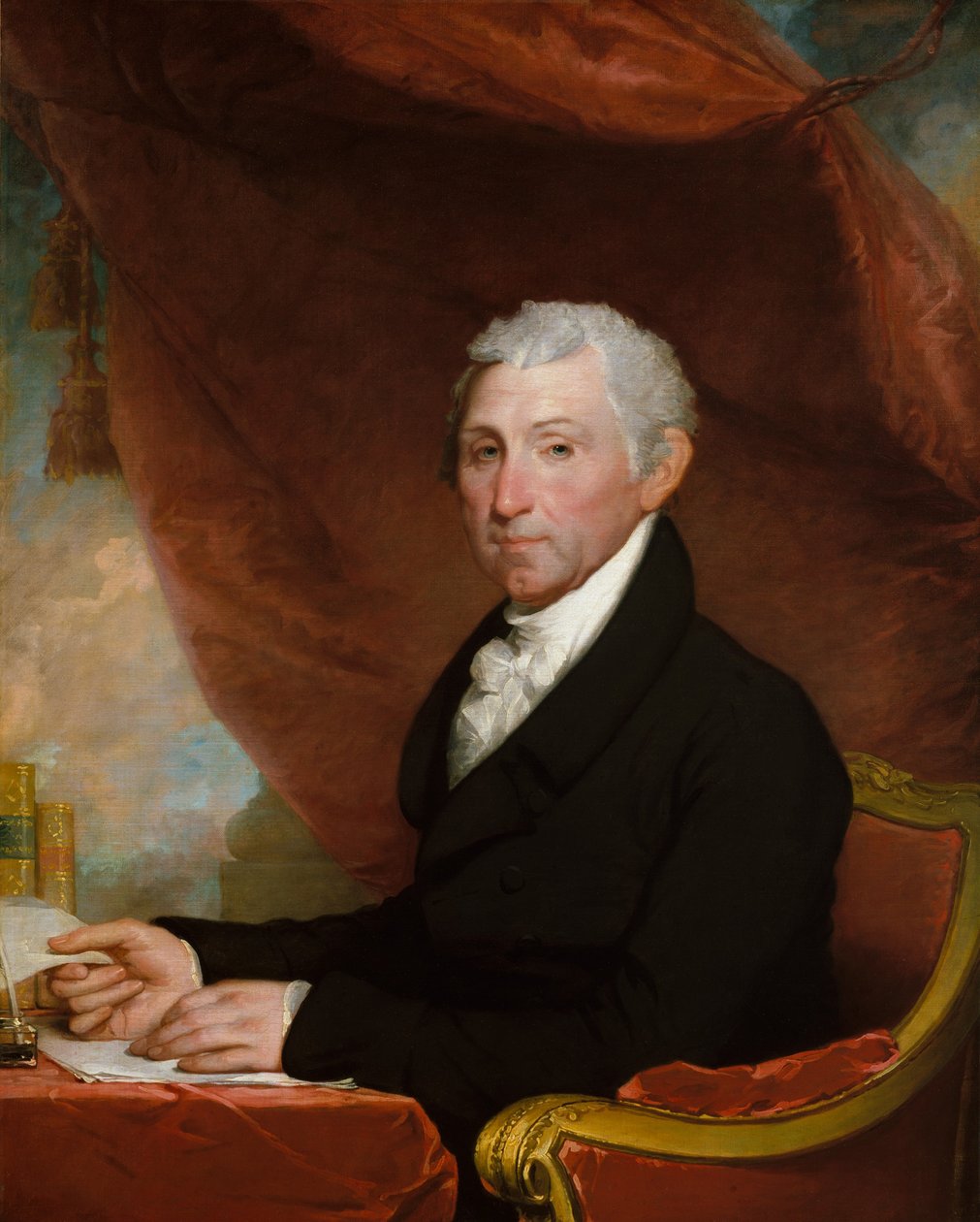 James Monroe, ca. 1820-22 (olje på lerret) av Gilbert Stuart