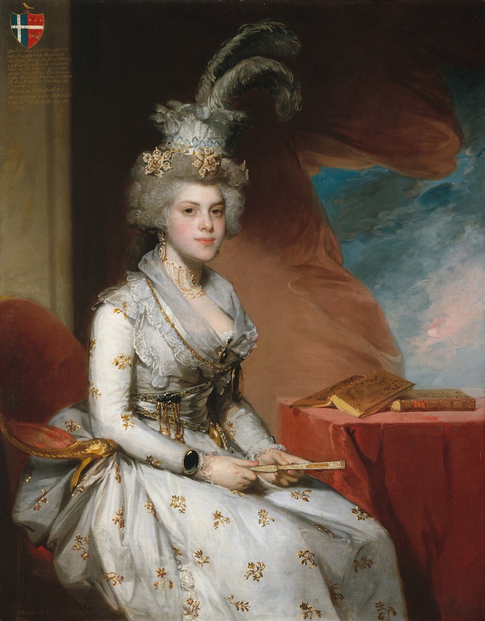 Matilda Stoughton de Jaudenes av Gilbert Stuart