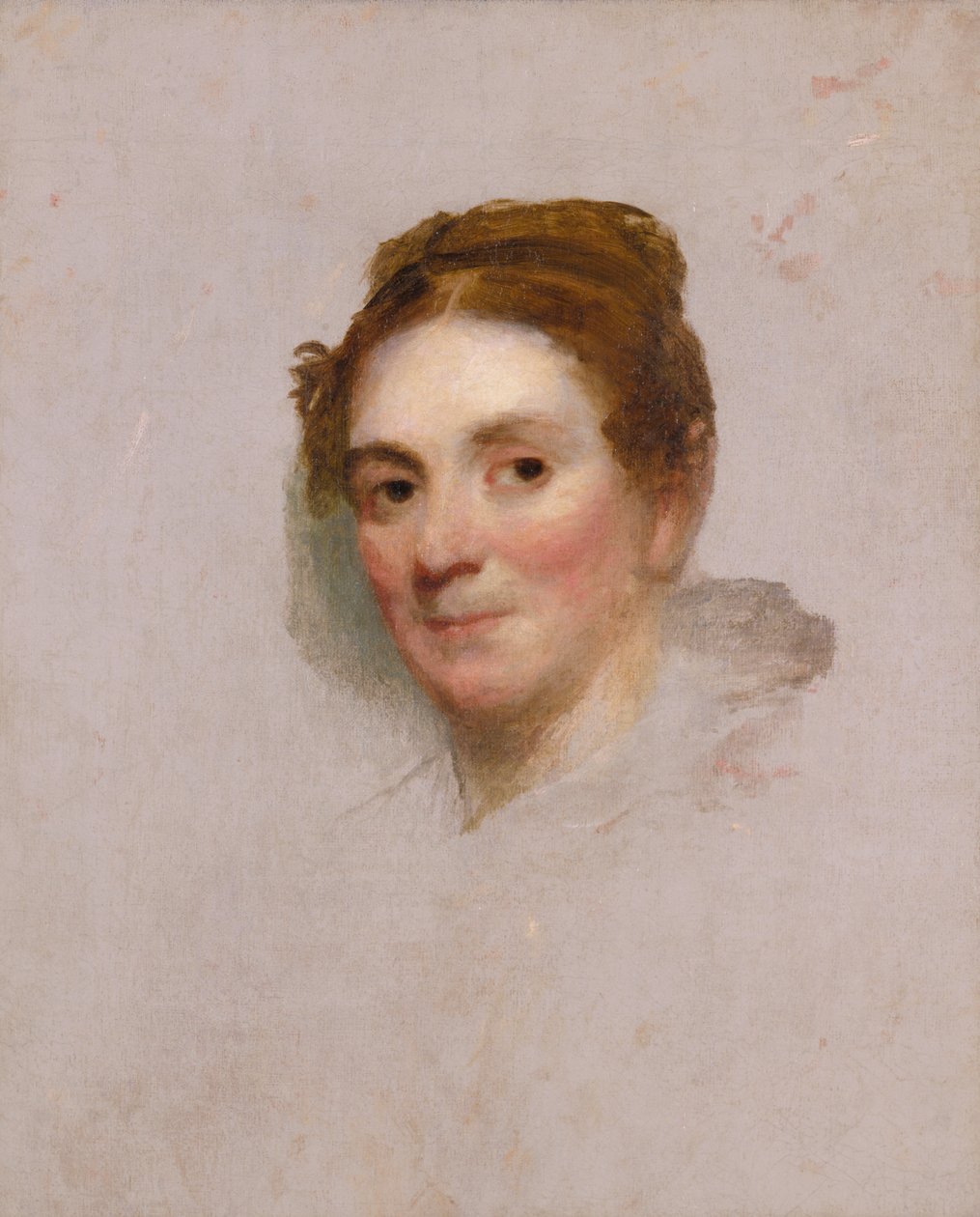 Portrett av en dame, ca. 1820-1825. av Gilbert Stuart