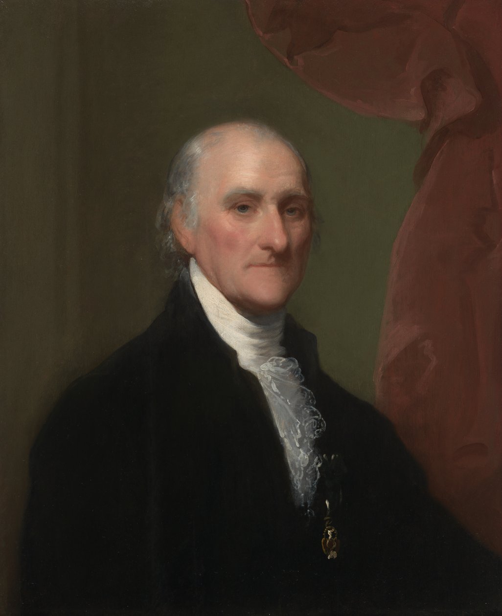 Samuel Miles, ca. 1800 (olje på trepanel) av Gilbert Stuart