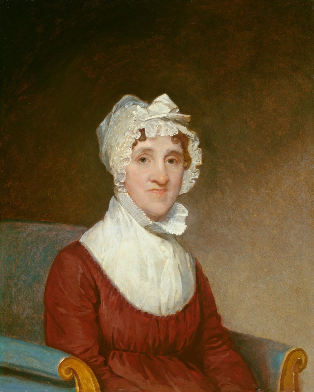 Sarah Homes Tappan (Mrs. Benjamin Tappan) av Gilbert Stuart
