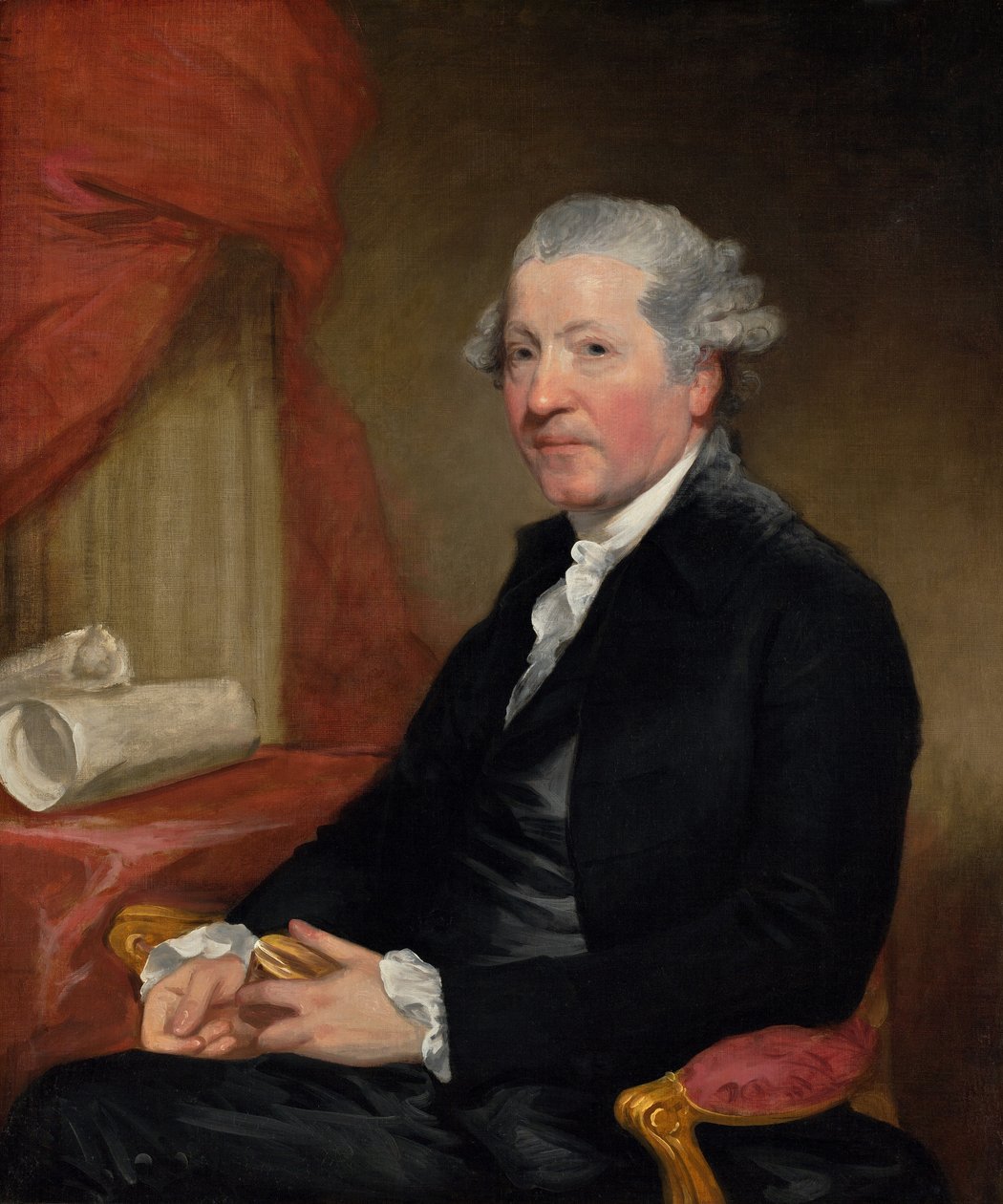 Sir Joshua Reynolds av Gilbert Stuart