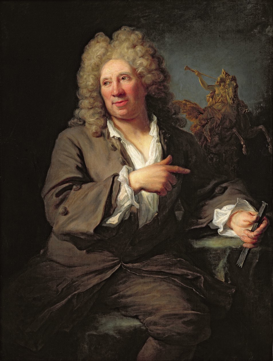 Antoine Coysevox (1640-1720) 1711 av Gilles Allou