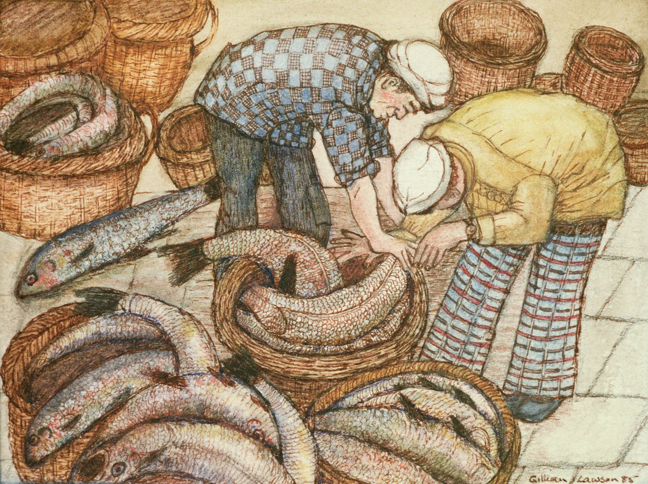 Samling i fisken av Gillian Lawson