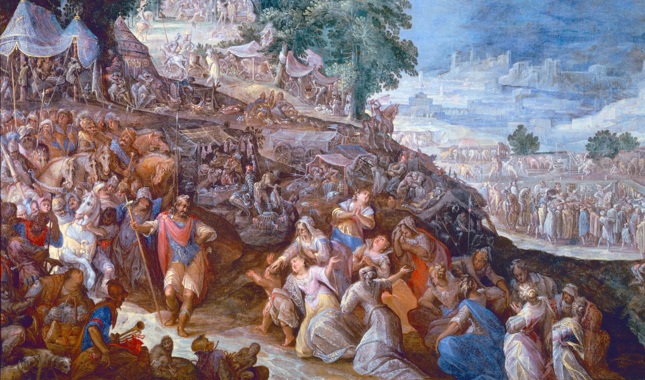 Volumnia før Coriolanus av Gillis van Valckenborch