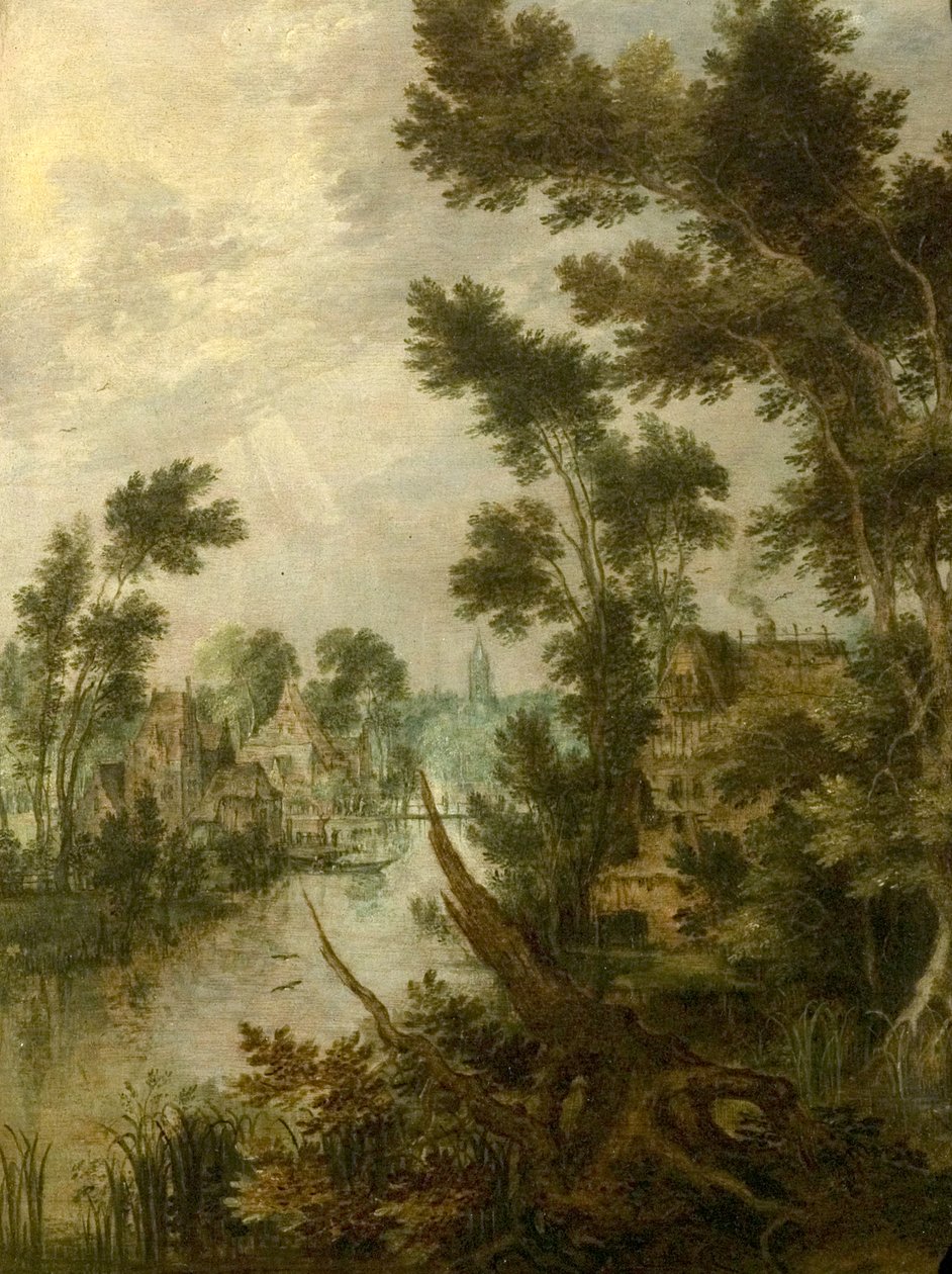 Elvescene, 1614 av Gillis Claesz d Hondecoeter