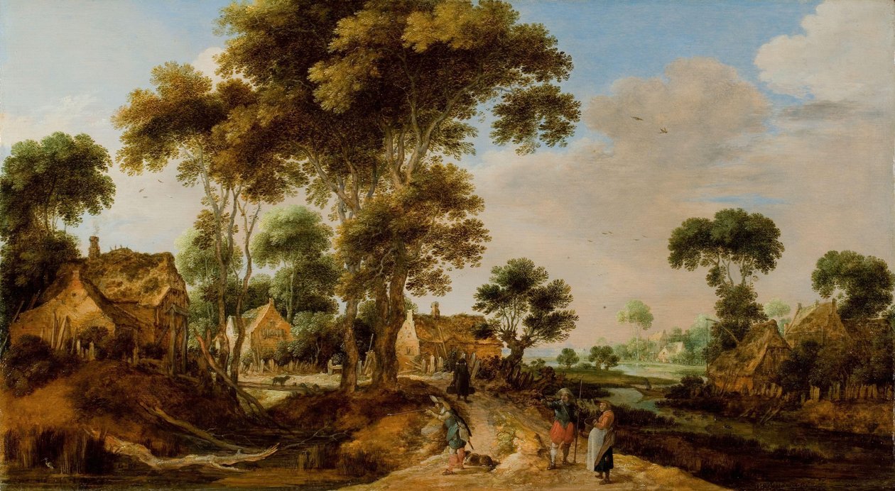 Landsveien av Gillis Claesz de Hondecoeter