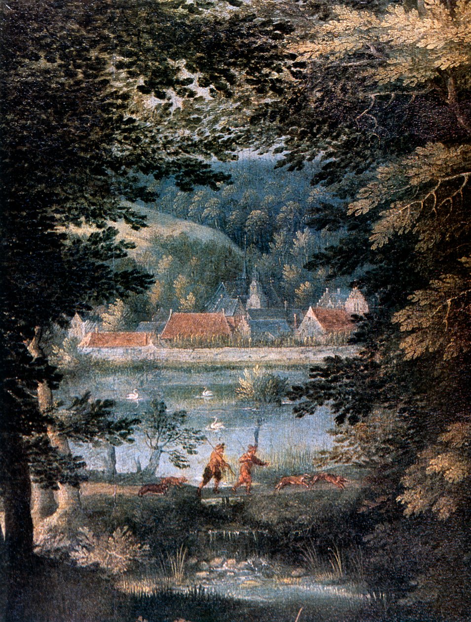 Landskap, 1500-tallet. av Gillis van Coninxloo