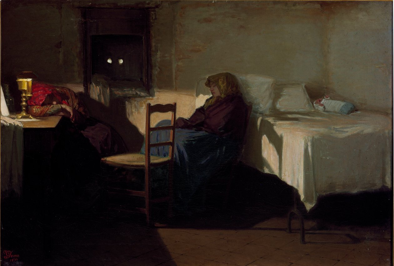 The Wheel of the Annunziata (maleri av Gioacchino Toma