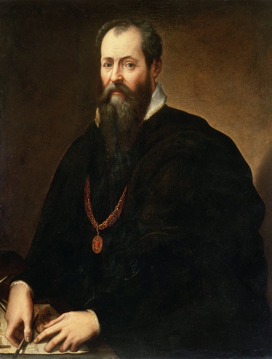 Selvportrett, 1566-68 av Giorgio Vasari