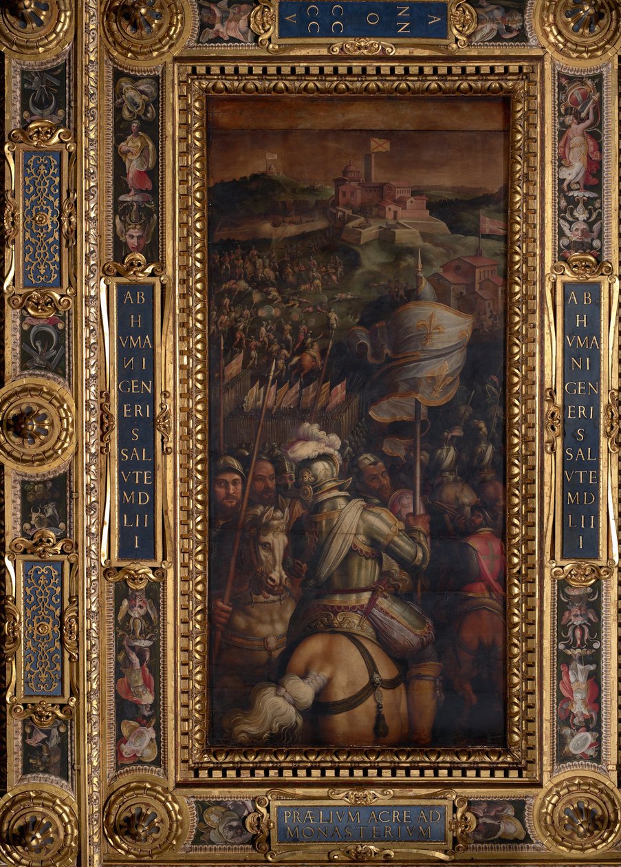 Storming av Monasteros festning av Giorgio Vasari