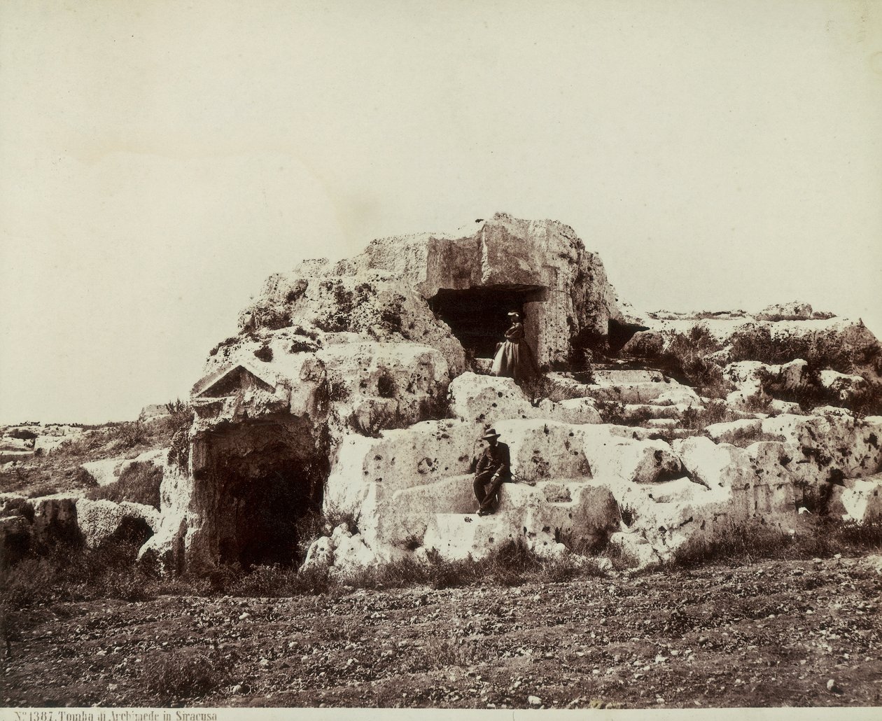 Arkimedes grav, Syracuse av Giorgio Sommer