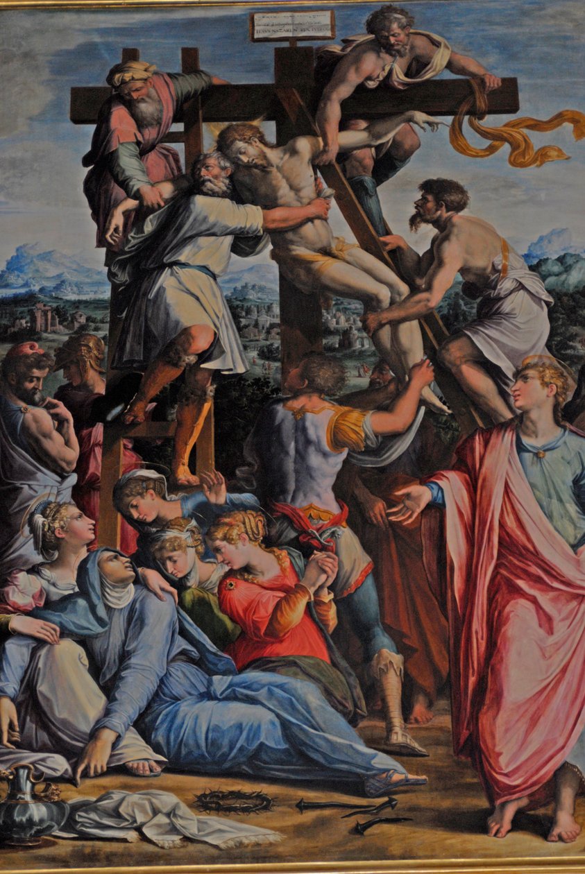 Jesus ble avsatt fra korset av Giorgio Vasari