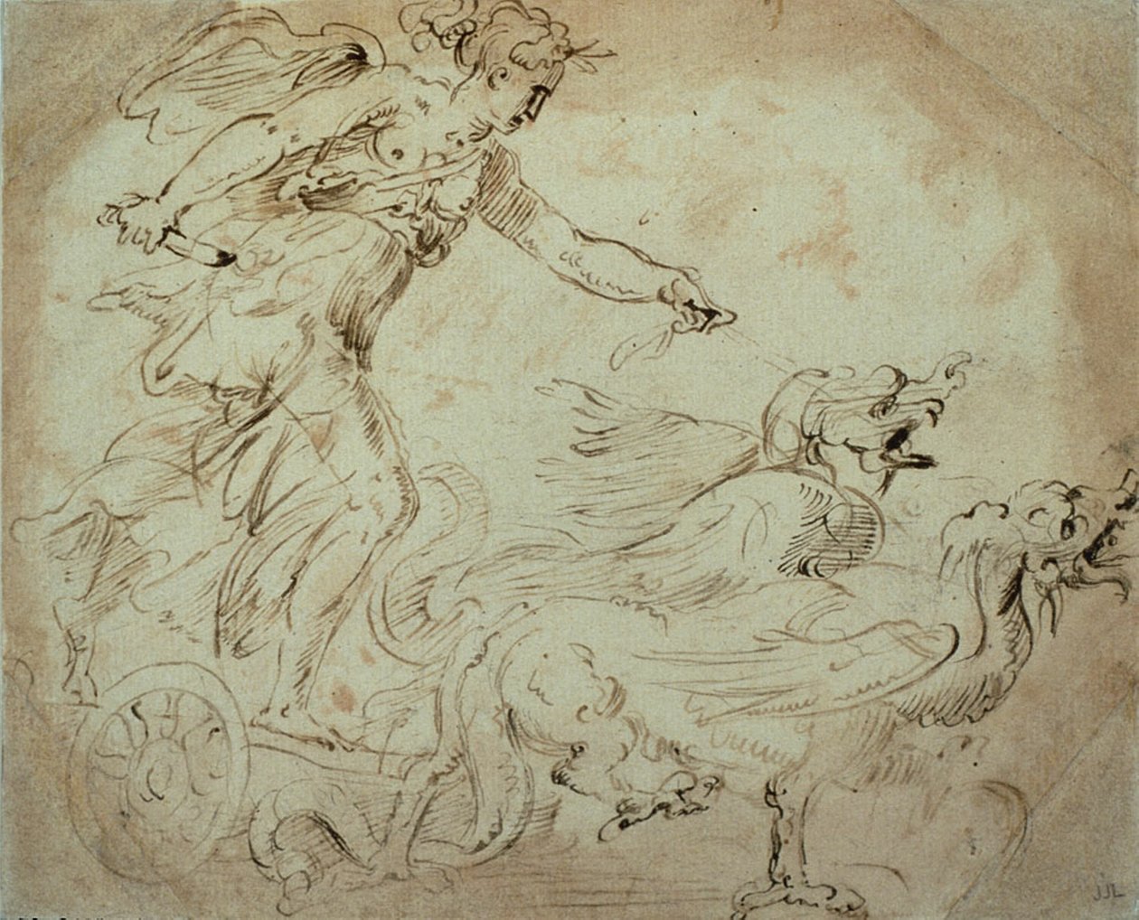 Studie for Ceres av Giorgio Vasari