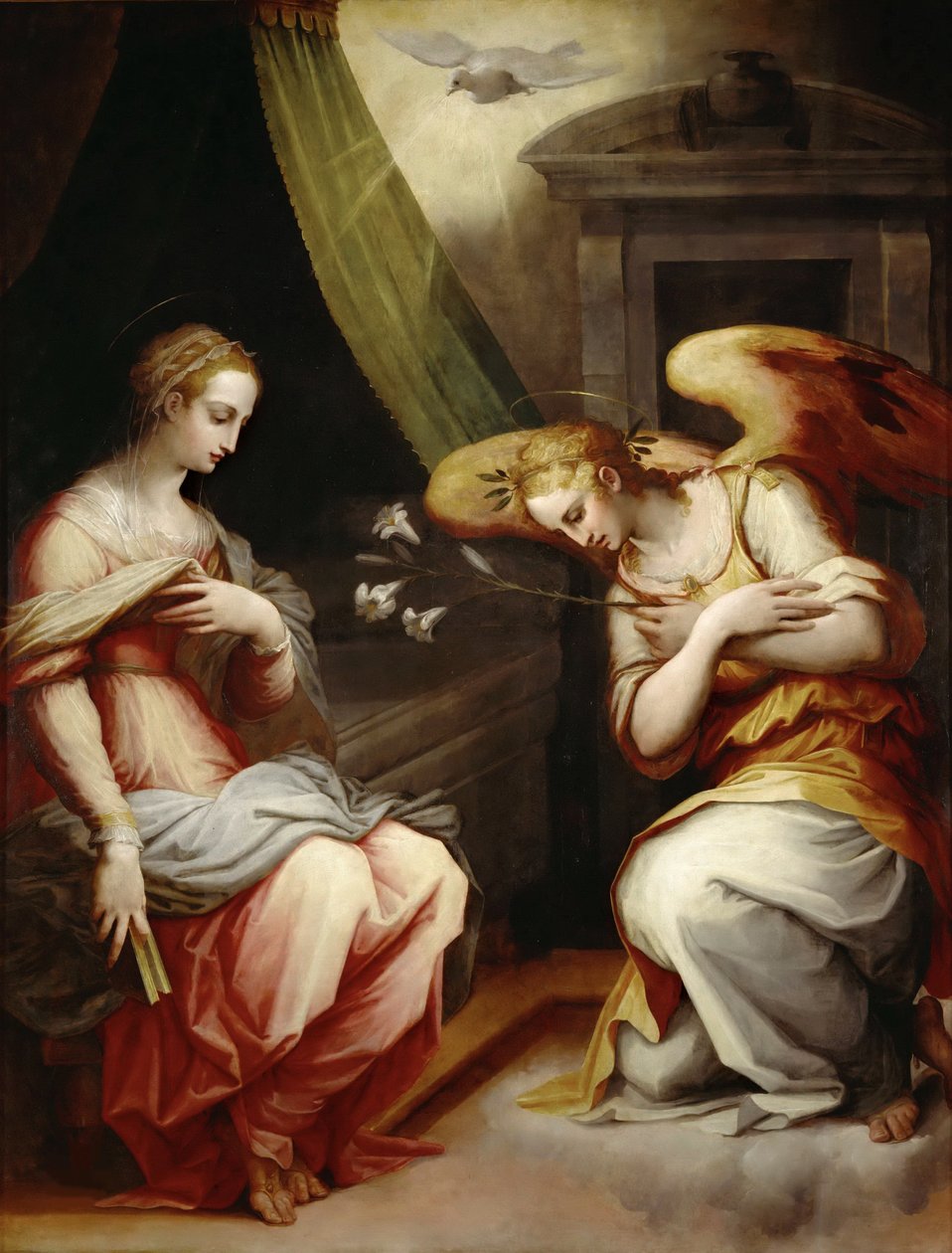 Bebudelsen, ca 1565-1570. av Giorgio Vasari