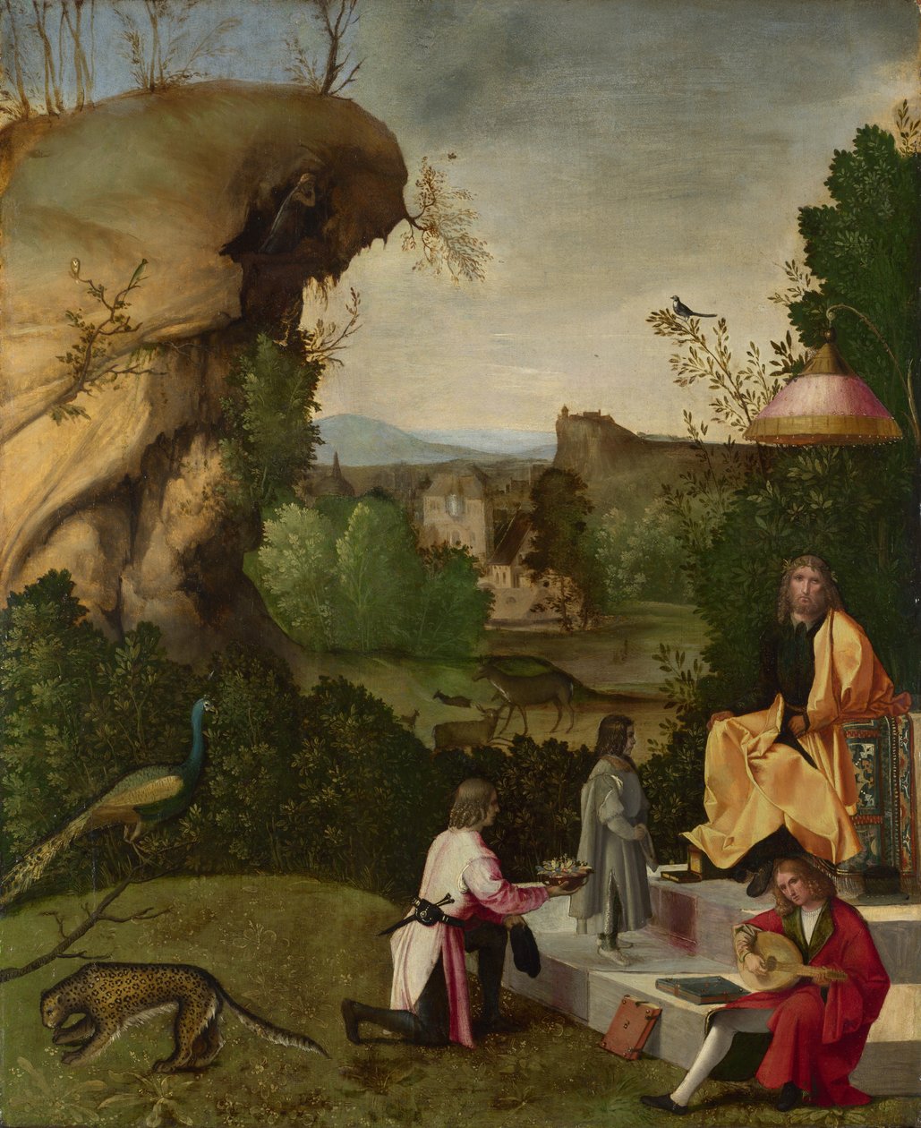 Homage to a Poet, tidlig på 1500-tallet. av Giorgione,