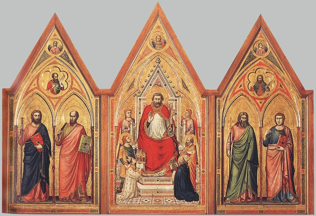 The Stefaneschi Triptych (verso) av Giotto di Bondone