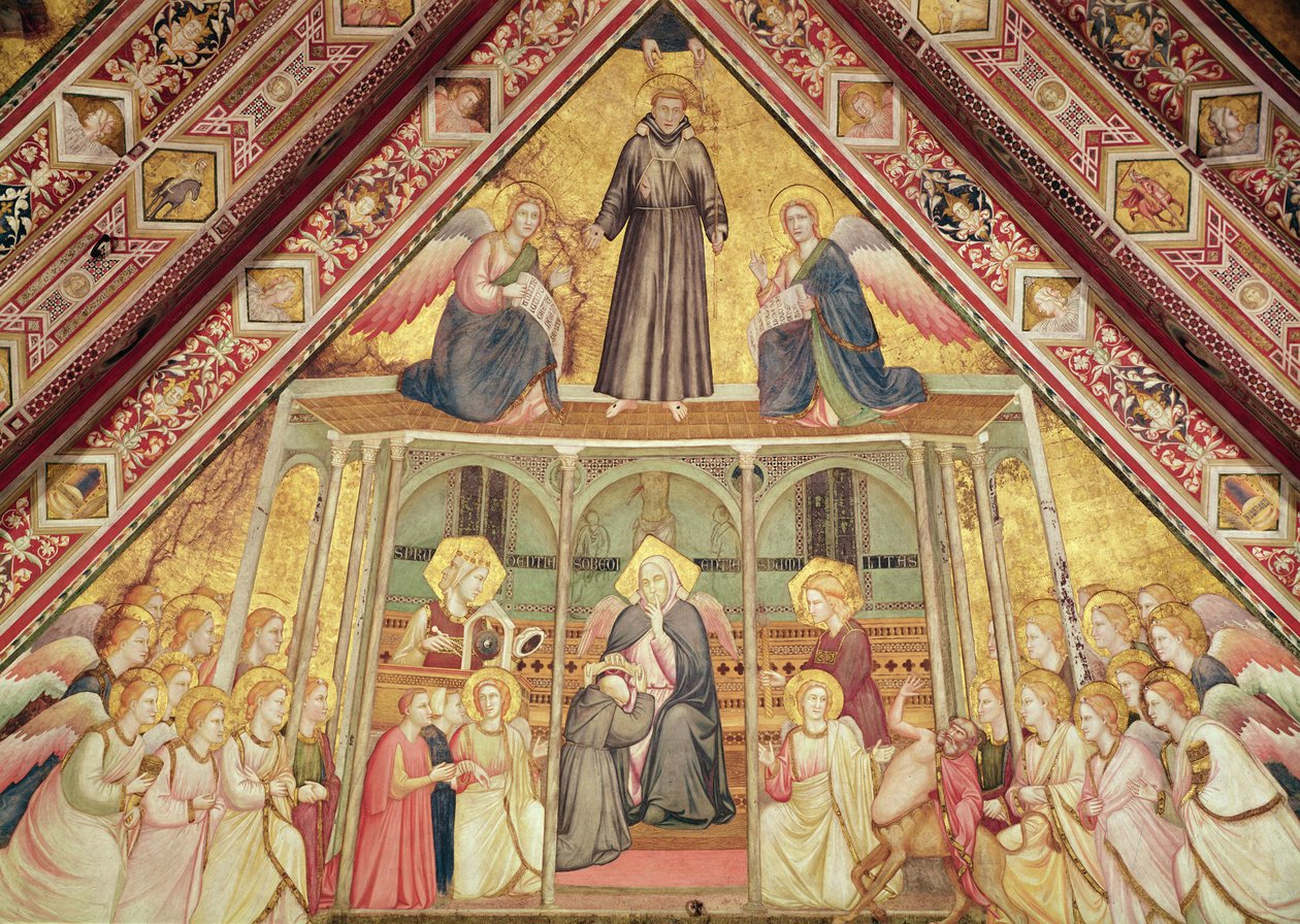 Allegori om lydighet, ca. 1330 av Giotto di Bondone