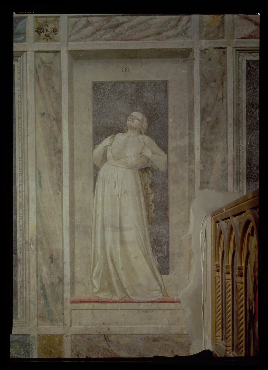 Anger, ca. 1305 av Giotto di Bondone