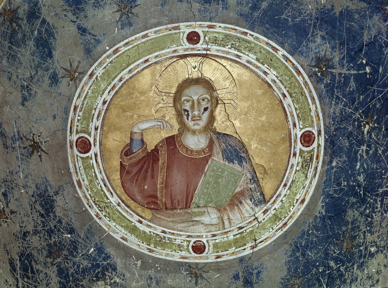 Representasjon av Kristus - Fresco av Giotto (c.1266 1337)