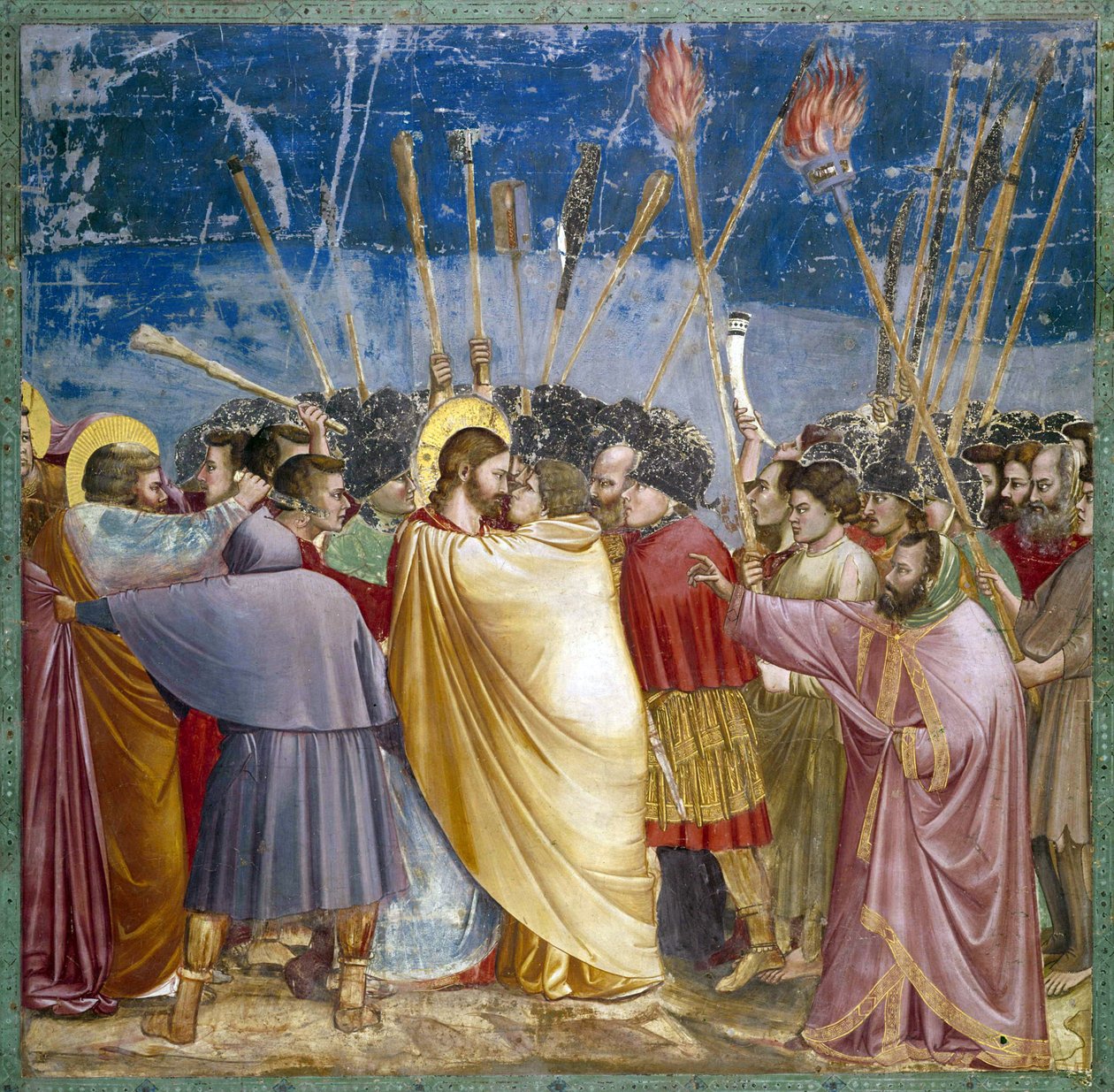 Kristi svik av Giotto (c.1266 1337)